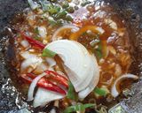 Foto langkah ke 4 dari resep Telur Ceplok Saus Mentega.