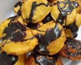 عکس مرحله 5 از دستور پیراشکی با سس شکلات
