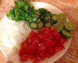 Foto del paso 1 de la receta: Filete de pescado a la Mexicana empapelado
