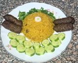 صورة لخطوة 1 من وصفة 🥰 كبسة بالزبيب 🥰