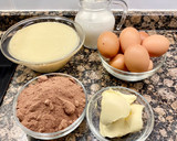 Foto del paso 1 de la receta: Flan bombón de “Pascua”