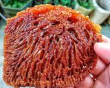 Foto langkah ke 8 dari resep Bolu Caramel / Sarang Semut.