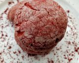 A picture of step 11 of Red velvet cookies.