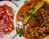 صورة لخطوة 2 من وصفة لوبيا حمراء مع سلاطة خفيفة وبنينة😋