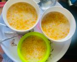 Hình bước làm 6 của món Cháo củ quả thịt bằm