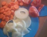 Foto del paso 1 de la receta Muslitos de pollo al horno con verdura
