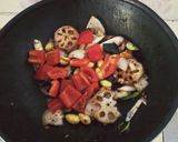 รูปขั้นตอนการทำที่ 8 ของ กุ้งผัดฮอยซินซอส