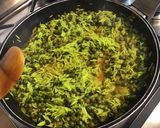 Une image de l'étape 5 de Riz « vert » aux petits pois épicés.