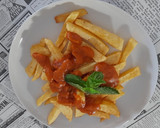 Foto del paso 5 de la receta: Patatas fritas con tomate casero