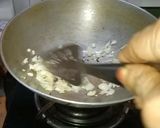 A picture of step 1 of Masala Bread.