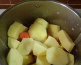Foto del paso 4 de la receta Crema de patatas y zanahorias con Thermomix
