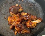 A picture of step 5 of Smokey Bbq wings & Spicy Sriracha wings.