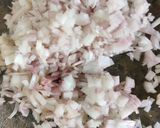 A picture of step 2 of Mutton keema.