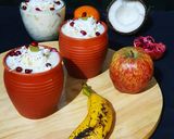 A picture of step 2 of Sago panna.