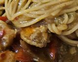 Foto del paso 7 de la receta: Spaguetini con langostinos en salsa de curry