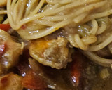 Foto del paso 7 de la receta: Spaguetini con langostinos en salsa de curry