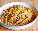 榨菜炒肉絲的食譜步驟6照片