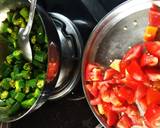 Tomato ladies finger recipe step 1 photo