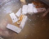 Hình bước làm 1 của món Canh bí xanh nấu chả