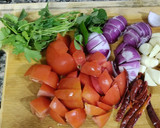 வதக்காமல் தாலிக்காமல் தக்காளி சட்னி # ILoveCooking ரெசிபி ஸ்டேப் 1 புகைப்படம்