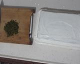 A picture of step 7 of Spinach Cake.