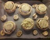 Camembert-es töltött gomba recept fázis 2 fotója