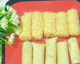 Foto langkah ke 3 dari resep Cara Membuat Sostel Atau Sosis Telur Mudah Dan Ide Jualan.