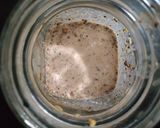 A picture of step 1 of Chocolate peanut butter over night oats.