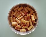 A picture of step 5 of Baked Pasta, Air Fryer Method.