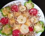 A picture of step 2 of Star Fruit Salad.