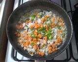 Foto del paso 1 de la receta: Budín de coliflor, vegetales y trigo burgol 🍅🫑🥦