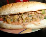 A picture of step 8 of Breakfast Sub.