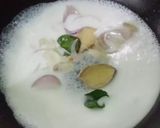 รูปขั้นตอนการทำที่ 4 ของ ต้มกะทิไก่ใส่ฟัก