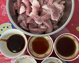 รูปขั้นตอนการทำที่ 1 ของ “หมูแดดเดียว”
