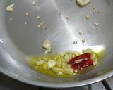 A picture of step 7 of Peperoncino with Sardines in Oil and Shiso.