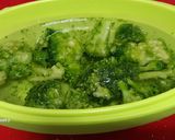 Foto del paso 1 de la receta Dorada y brócoli con salsa de yogur. Airfryer y microondas