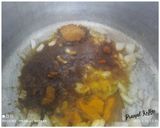 A picture of step 5 of Vegetables Pulao.