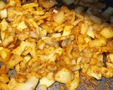 A picture of step 3 of Coconut Chicken Curry.