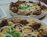 Foto langkah ke 23 dari resep Nasi Mandi Kambing (Mandhi Laham).
