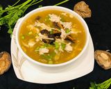 A picture of step 5 of Hot and Sour Soup.