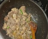 A picture of step 3 of White mutton 😋😋.