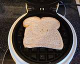Waffle iron egg sandwich recipe step 3 photo