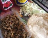 A picture of step 1 of Shawarma 🌯.