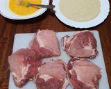 Foto del paso 3 de la receta: San jacobo de lomo con fiambre de pavo y queso