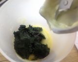 Foto del passaggio 4 della ricetta Linguine con ciliegino alle alici e crema di cavolo nero e sedano rapa