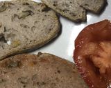 Foto del paso 4 de la receta Revuelto de habitas y ajos tiernos, con pan de nueces