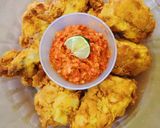 Foto langkah ke 6 dari resep Ayam Goreng Tepung dengan Sambal Terasi.