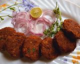 A picture of step 7 of Hara Masala Shami Kabab.