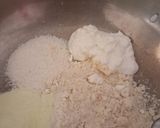 A picture of step 3 of Healthy Sattu Bites (no fire recipe).