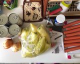 Lecsó virslivel recept fázis 1 fotója